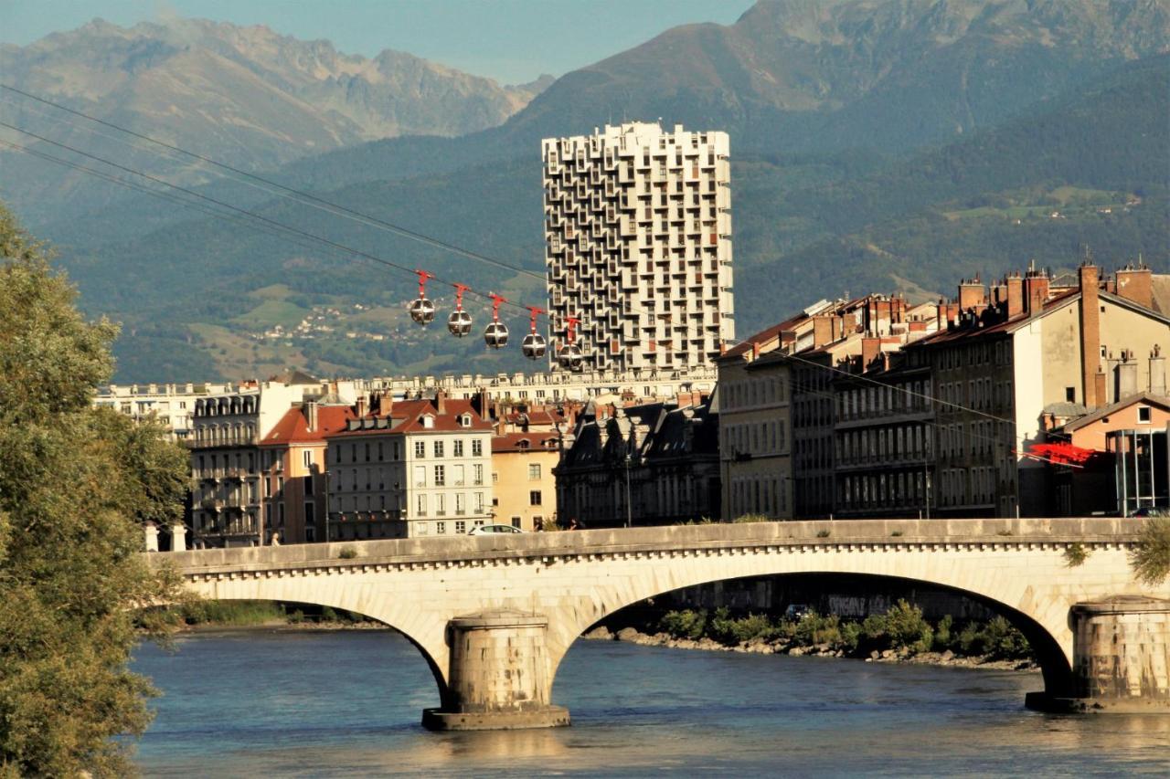Grenoble Hyper-Centre + Wifi + Netflix Apartment Bagian luar foto
